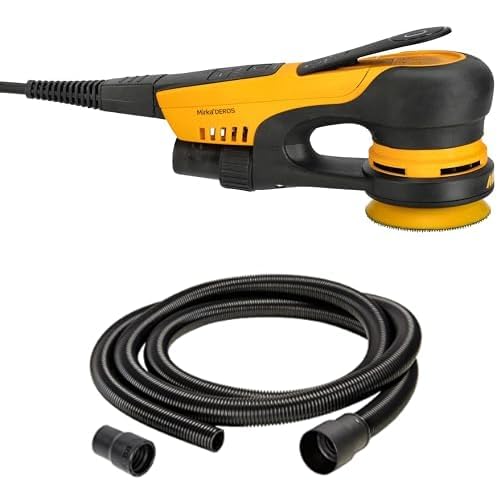 Mirka DEROS II 350 Exzenter-Schleifer Schleifmaschine mit Absaugung für Ø 77mm Schleifpapier, 5,0mm Hub Exzenterschleifmaschine + Mirka Antistatischer Absaugschlauch 4m Mirka DEROS II 350 Exzenter-Schleifer Schleifmaschine mit Absaugung für Ø 77mm Schleifpapier, 5,0mm Hub Exzenterschleifmaschine + Mirka Antistatischer Absaugschlauch 4m von MIRKA