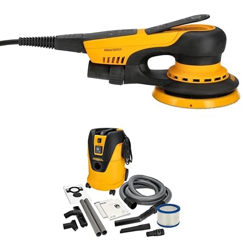 Mirka DEROS II 550 Exzenter-Schleifer Schleifmaschine mit Absaugung für Ø 125mm Schleifpapier, 2,5mm Hub Exzenterschleifmaschine + Mirka Industriestaubsauger Nass- und Trockensauger 25 Liter Mirka DEROS II 550 Exzenter-Schleifer Schleifmaschine mit Absaugung für Ø 125mm Schleifpapier, 2,5mm Hub Exzenterschleifmaschine + Mirka Industriestaubsauger Nass- und Trockensauger 25 Liter von MIRKA