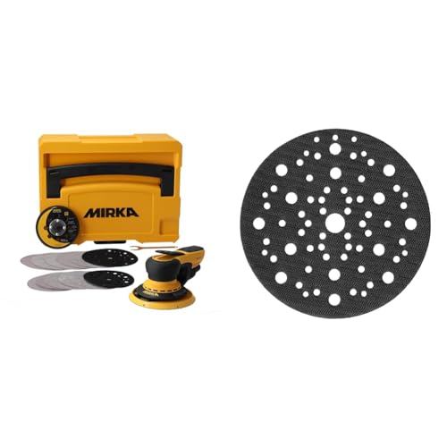 Mirka DEROS II 5650 Exzenter-Schleifer Schleifmaschine mit Absaugung & Schutzauflage Ø 150mm 67-Loch, 5 Stück, zum Schützen von Schleiftellern mit Klettbelag, 8295610111 Mirka DEROS II 5650 Exzenter-Schleifer Schleifmaschine mit Absaugung & Schutzauflage Ø 150mm 67-Loch, 5 Stück, zum Schützen von Schleiftellern mit Klettbelag, 8295610111 von MIRKA