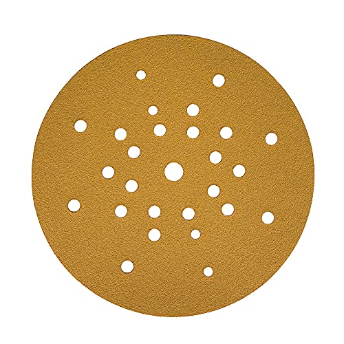 Mirka Gold Universal-Schleifpapier Ø 225mm Klett P240, 25/Pack/Zum Schleifen von Gips, Spachtel, Spanplatten, Holz, Lack Mirka Gold Universal-Schleifpapier Ø 225mm Klett P240, 25/Pack/Zum Schleifen von Gips, Spachtel, Spanplatten, Holz, Lack von MIRKA