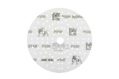 Mirka NOVASTAR Ø 150mm Klett 121-fach gelocht P500, VE=100 St. Mirka NOVASTAR Ø 150mm Klett 121-fach gelocht P500, VE=100 St. von MIRKA