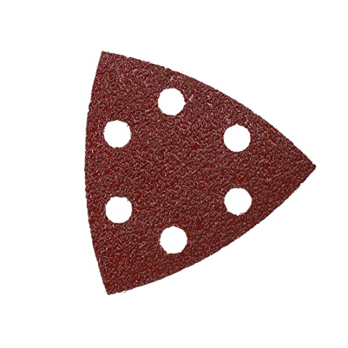 Mirka Red Deltaschleifer Schleifpapier Holz Schleifdreiecke Klett / 93x93x93 mm/Klett-Haftung / 6-Loch/Korn P40 / 5 Stück/zum Schleifen von Holz, Metall und Kunststoff Mirka Red Deltaschleifer Schleifpapier Holz Schleifdreiecke Klett / 93x93x93 mm/Klett-Haftung / 6-Loch/Korn P40 / 5 Stück/zum Schleifen von Holz, Metall und Kunststoff von MIRKA