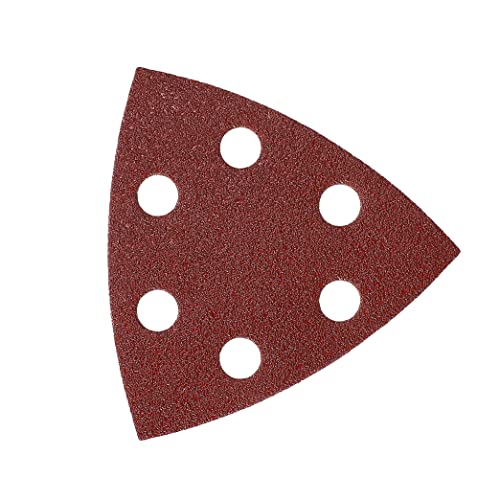 Mirka Red Deltaschleifer Schleifpapier Holz Schleifdreiecke Klett / 93x93x93 mm/Klett-Haftung / 6-Loch/Korn P80 / 5 Stück/zum Schleifen von Holz, Metall und Kunststoff Mirka Red Deltaschleifer Schleifpapier Holz Schleifdreiecke Klett / 93x93x93 mm/Klett-Haftung / 6-Loch/Korn P80 / 5 Stück/zum Schleifen von Holz, Metall und Kunststoff von MIRKA