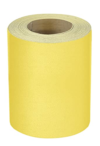 Mirka Yellow Schleifpapier Schleifrolle / 93mm x 5m / 1 Rolle / P120 / Schleifen von Hartholz, Weichholz, Farbe, Spachtel, Kunststoff von MIRKA