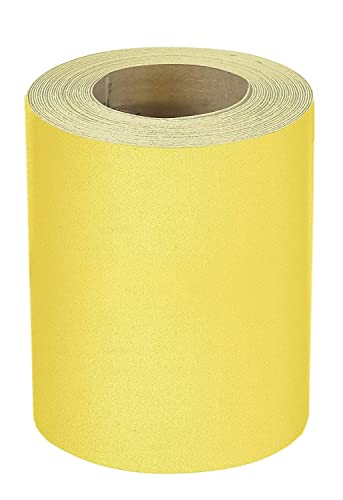 Mirka Yellow Schleifpapier Schleifrolle / 93mm x 5m / 1 Rolle / P40 /Schleifen von Hartholz, Weichholz, Farbe, Spachtel, Kunststoff von MIRKA