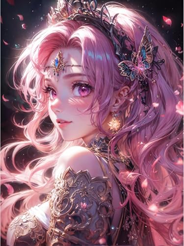 MIRONS 5D Diamant Painting Bilder, Anime-Mädchen-Muster, K, 30 x 40 cm Diamond Painting Diamond Kristall Art Erwachsene Full DIY Diamant Kunst Malerei Stickerei Set Kreuzstich Bilder Home Wand Dekor MIRONS 5D Diamant Painting Bilder, Anime-Mädchen-Muster, K, 30 x 40 cm Diamond Painting Diamond Kristall Art Erwachsene Full DIY Diamant Kunst Malerei Stickerei Set Kreuzstich Bilder Home Wand Dekor von MIRONS