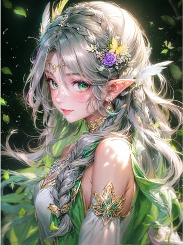 MIRONS 5D Diamant Painting Bilder, Schönes Manga-Mädchen,A,30 * 40cm Diamond Painting Diamond Kristall Art Erwachsene Full DIY Diamant Kunst Malerei Stickerei Set Kreuzstich Bilder Home Wand Dekor MIRONS 5D Diamant Painting Bilder, Schönes Manga-Mädchen,A,30 * 40cm Diamond Painting Diamond Kristall Art Erwachsene Full DIY Diamant Kunst Malerei Stickerei Set Kreuzstich Bilder Home Wand Dekor von MIRONS