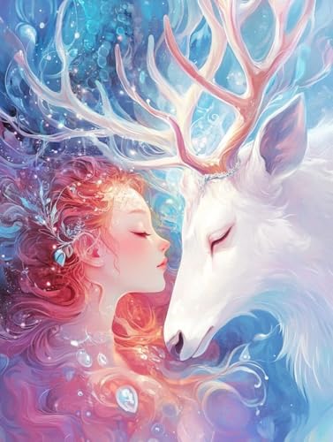 MIRONS DIY Diamond Painting Kit, Comic-Mädchen, I, 50 * 70cm 5D Diamant Bilder für Erwachsene,Kunstvolle Strass Stickerei Sets für Home Dekoration Wanddekoration MIRONS DIY Diamond Painting Kit, Comic-Mädchen, I, 50 * 70cm 5D Diamant Bilder für Erwachsene,Kunstvolle Strass Stickerei Sets für Home Dekoration Wanddekoration von MIRONS