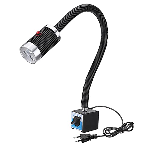 Maschinenlampe mit Magnetfuß,Magnetische LED Drehmaschine Lampe 9W Flexibel Wasserdicht Arm Licht mit Magnetic Base für Werkbank werkstatt, Drehmaschine, cnc fräse,fräsmaschine metall Maschinenlampe mit Magnetfuß,Magnetische LED Drehmaschine Lampe 9W Flexibel Wasserdicht Arm Licht mit Magnetic Base für Werkbank werkstatt, Drehmaschine, cnc fräse,fräsmaschine metall von MIRTHBUY