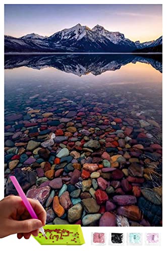 MISHBAY Diamond Painting Erwachsene 30x40cm Bergsee - Diamant Painting Bilder - DIY Strass Mosaikbild mit Hochwertiger Leinwand - Kreatives Hobb MISHBAY Diamond Painting Erwachsene 30x40cm Bergsee - Diamant Painting Bilder - DIY Strass Mosaikbild mit Hochwertiger Leinwand - Kreatives Hobb von MISHBAY