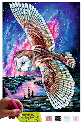 MISHBAY Diamond Painting - 30x40cm Diamond Painting Erwachsene - Diamant Painting Bilder Eule - DIY 5D Satz Malen nach Zahlen MISHBAY Diamond Painting - 30x40cm Diamond Painting Erwachsene - Diamant Painting Bilder Eule - DIY 5D Satz Malen nach Zahlen von MISHBAY