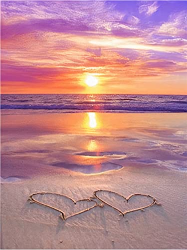 MISHBAY Diamond Painting Herz - 30x40 cm Diamond Painting Erwachsene - Diamant Painting Bilder Liebe - DIY Romantische Überraschung für sie und für ihn MISHBAY Diamond Painting Herz - 30x40 cm Diamond Painting Erwachsene - Diamant Painting Bilder Liebe - DIY Romantische Überraschung für sie und für ihn von MISHBAY