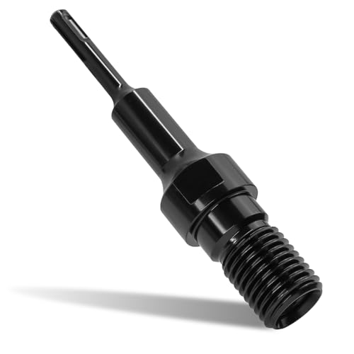 MISIQIMA Adapter 1 1/4" UNC auf SDS Plus, SDS Plus Adapter für Diamantkernbohrkronen, Kernbohrer und Betonbohrkronen, Universaladapter für Beton und Lochbohrer von MISIQIMA