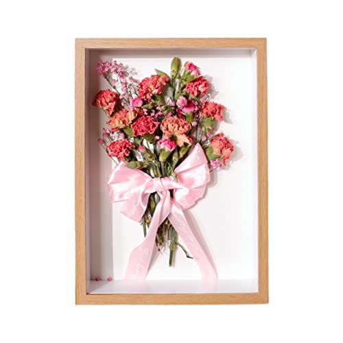 MISNODE Glasrahmen für getrocknete Blumen, 20,3 x 25,4 cm, Glas-Holz-Bilderrahmen für gepresste getrocknete Pfingstrosen, Schreibtischrahmen, getrocknete Blumen, Display für Zuhause, DIY-Geschenk MISNODE Glasrahmen für getrocknete Blumen, 20,3 x 25,4 cm, Glas-Holz-Bilderrahmen für gepresste getrocknete Pfingstrosen, Schreibtischrahmen, getrocknete Blumen, Display für Zuhause, DIY-Geschenk von MISNODE