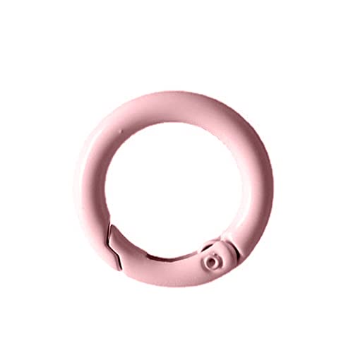 10 x Feder-O-Ringe, Metall-Spaltringe, Hundekette, Schmuck, Schnallen-Verbinder für Anfänger, Anfänger, Bastelarbeiten von MISUVRSE