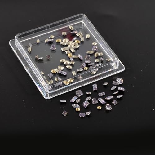100 Stück spitze Strasssteine, 3D-Kristallschmuck, Maniküre-Dekorationsteil 100 Stück spitze Strasssteine, 3D-Kristallschmuck, Maniküre-Dekorationsteil von MISUVRSE