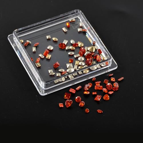 100 Stück spitze Strasssteine, 3D-Kristallschmuck, Maniküre-Dekorationsteil 100 Stück spitze Strasssteine, 3D-Kristallschmuck, Maniküre-Dekorationsteil von MISUVRSE