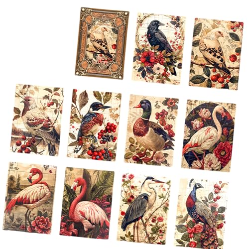 30pieces Dekoratives Handwerk Papier Antikes Scrapbooking Dekorationspapier Zum Journaling Scrapbooking Artistic Project Retro Scrapbook Verzierungen von MISUVRSE
