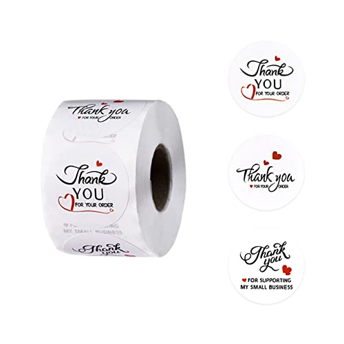 500x/Rolle Dankesaufkleber, kleine Unternehmensaufkleber, dekorative Versiegelungsaufkleber, Klebeetiketten 500x/Rolle Dankesaufkleber, kleine Unternehmensaufkleber, dekorative Versiegelungsaufkleber, Klebeetiketten von MISUVRSE