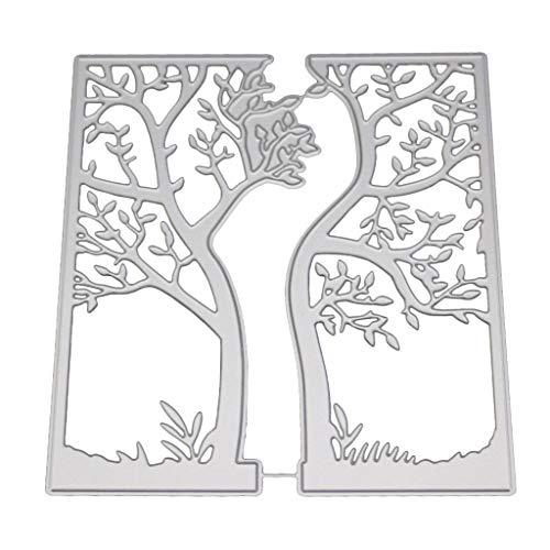 Baum Metall Stanzformen Schablone Für DIY Scrapbooking Papier Karte Prägung Handwerk Gestanzte Buchstaben 1 Zoll von MISUVRSE