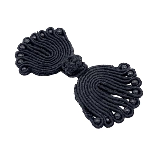 Chinesische Cheongsam-Schnalle, traditioneller Knotenverschluss, neun Perlen, Knotenknöpfe, Handwerk, Kleidung, dekoratives Accessoire, chinesische Knoten, Knöpfe für Cheongsam Chinesische Cheongsam-Schnalle, traditioneller Knotenverschluss, neun Perlen, Knotenknöpfe, Handwerk, Kleidung, dekoratives Accessoire, chinesische Knoten, Knöpfe für Cheongsam von MISUVRSE