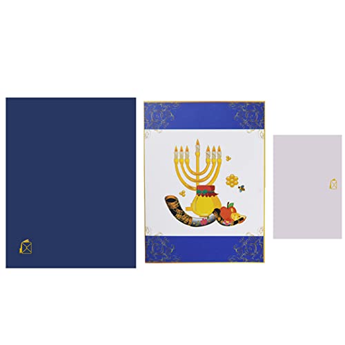 For Cards Neujahrsgeschenke, handgefertigte Rosh Hashanah-Grußkarte mit Umschlag, Notiz für den Urlaub For Cards Neujahrsgeschenke, handgefertigte Rosh Hashanah-Grußkarte mit Umschlag, Notiz für den Urlaub von MISUVRSE