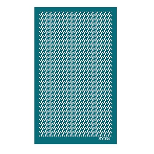 Geometrische Siebdruck-Schablonen für Ton, wiederverwendbar, Siebdruck zum Bedrucken von Ton, Schmuck, Ohrringen, Dekor von MISUVRSE