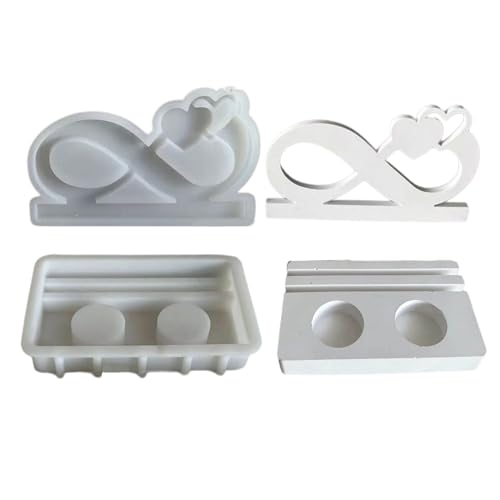 Gießformen, Kerzenhalter, Silikon, Bastelformen, Anhänger, 3D-Kerzenständer, Dekorationen Gießformen, Kerzenhalter, Silikon, Bastelformen, Anhänger, 3D-Kerzenständer, Dekorationen von MISUVRSE