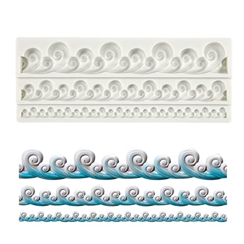 Handgefertigte Seifenherstellung, Silikon-Fondantform, exquisite Walform, Kuchendekoration, flexibel von MISUVRSE