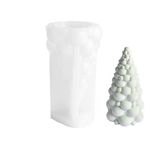 Handgefertigte Weihnachts-Seifenform, Zubehör, 3D-Silikonharz-Form für Bastelarbeiten, Epoxidharz, lebensmittelechter Guss von MISUVRSE