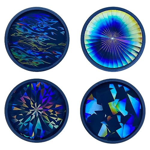Holographische Harz Untersetzerformen Licht Und Schatten Weihnachten Schneeflocke Runde Silikonformen Für Epoxidharz Tassenmatten Holographische Harz Untersetzerformen Licht Und Schatten Weihnachten Schneeflocke Runde Silikonformen Für Epoxidharz Tassenmatten von MISUVRSE