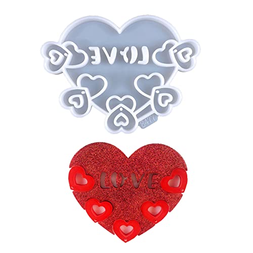 Love Veranda-Aufhänger, Tropfenform, Haken, Tür-Hängeregal, Aufbewahrungsregal, Silikonform, Wandbehang, Aufbewahrung, Werkzeughalter, Formen für Epoxidharz Love Veranda-Aufhänger, Tropfenform, Haken, Tür-Hängeregal, Aufbewahrungsregal, Silikonform, Wandbehang, Aufbewahrung, Werkzeughalter, Formen für Epoxidharz von MISUVRSE