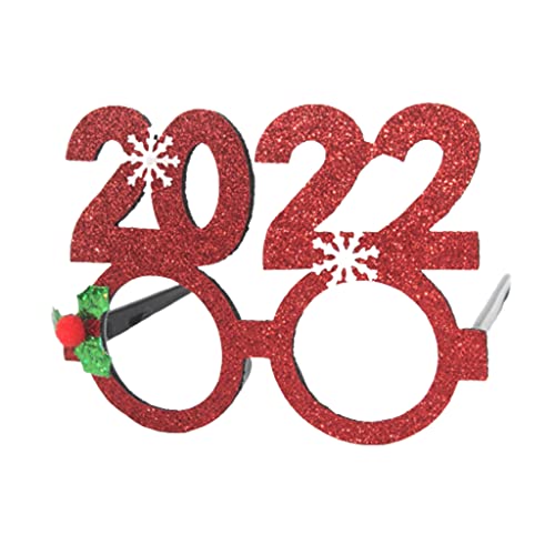 MISUVRSE 2022 Neujahrsbrille, modisch, einfach, leicht, für kreative Partybrille für Weihnachten, Neujahr, Geburtstag MISUVRSE 2022 Neujahrsbrille, modisch, einfach, leicht, für kreative Partybrille für Weihnachten, Neujahr, Geburtstag von MISUVRSE