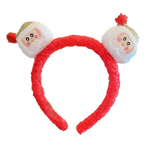 MISUVRSE Weihnachtsmann-Stirnband, Elch, Haarreif, elastisch, Schneemann, Stirnbänder, Weihnachtsfoto-Requisite für kreative Feiertagsparty-Dekoration, geschmeidig MISUVRSE Weihnachtsmann-Stirnband, Elch, Haarreif, elastisch, Schneemann, Stirnbänder, Weihnachtsfoto-Requisite für kreative Feiertagsparty-Dekoration, geschmeidig von MISUVRSE