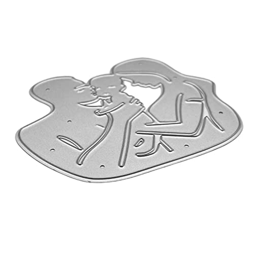 Metall-Stanzschablone für Sammelalben, Prägewerkzeug, Papier, Kartenalbum, Vorlage, Metall-Stanzformen für Karten von MISUVRSE