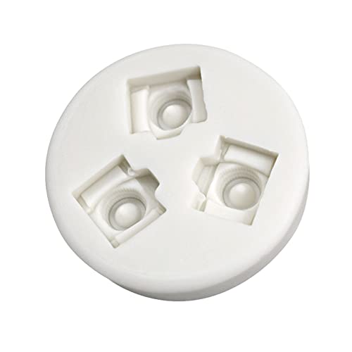 MISUVRSE Mini-Kamera-Silikonform, Fondant-Kuchen, DIY-Zubehör, Gebäck, Backwerkzeug, Kunstharz, Ornamente, handgefertigte Seifenform, Kamera-Form MISUVRSE Mini-Kamera-Silikonform, Fondant-Kuchen, DIY-Zubehör, Gebäck, Backwerkzeug, Kunstharz, Ornamente, handgefertigte Seifenform, Kamera-Form von MISUVRSE