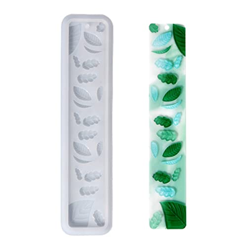 Rechteckige Silikonform, Epoxidharz, Schmuckherstellung, 150 x 35 mm, für Kunstguss, mit Loch für Formen Rechteckige Silikonform, Epoxidharz, Schmuckherstellung, 150 x 35 mm, für Kunstguss, mit Loch für Formen von MISUVRSE