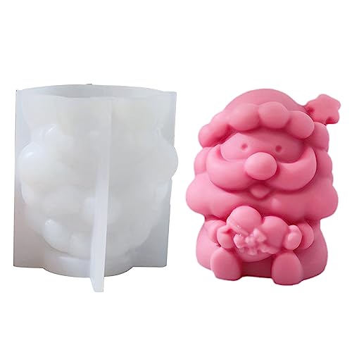 Santa Love Siliconform Für Handgefertigte Desktop Dekoration Gips Epoxidharz Kerzenform Für Die Heimdekoration Santa Love Siliconform Für Handgefertigte Desktop Dekoration Gips Epoxidharz Kerzenform Für Die Heimdekoration von MISUVRSE