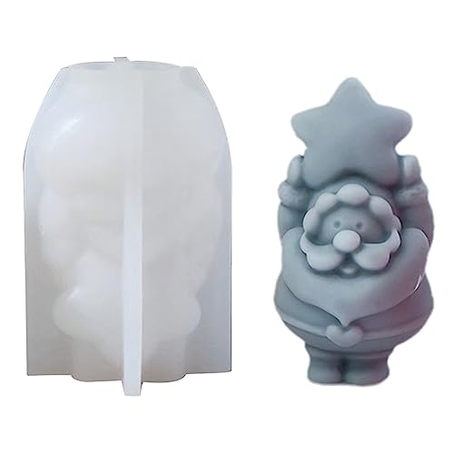 Santa Love Siliconform Für Handgefertigte Desktop Dekoration Gips Epoxidharz Kerzenform Für Die Heimdekoration Santa Love Siliconform Für Handgefertigte Desktop Dekoration Gips Epoxidharz Kerzenform Für Die Heimdekoration von MISUVRSE
