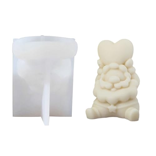 Santa Love Siliconform Für Handgefertigte Desktop Dekoration Gips Epoxidharz Kerzenform Für Die Heimdekoration Santa Love Siliconform Für Handgefertigte Desktop Dekoration Gips Epoxidharz Kerzenform Für Die Heimdekoration von MISUVRSE