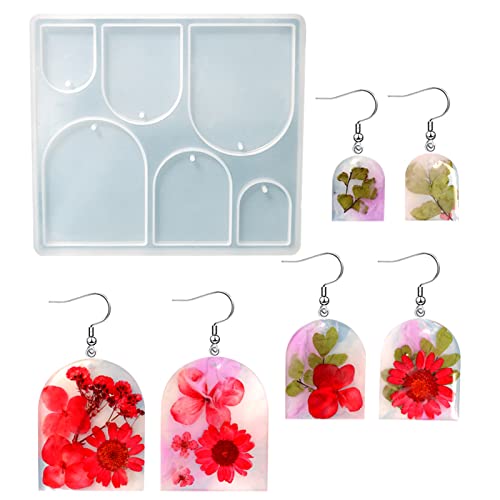Silikonform für Schmuck, Kunstharz, modisches Muster, Halskette, Anhänger, Ohrringe, Kristall, Epoxidharz, handgefertigt Silikonform für Schmuck, Kunstharz, modisches Muster, Halskette, Anhänger, Ohrringe, Kristall, Epoxidharz, handgefertigt von MISUVRSE