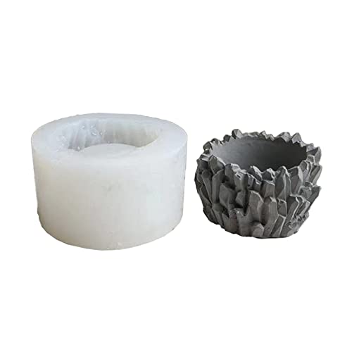 Silikonform für Sukkulenten, Blumentopf, Kunstharz, geeignet für Garten, Beton, Blumentopf, Pflanzenhalter, Heimdekoration, Ornament-Formen für Epoxidharz Silikonform für Sukkulenten, Blumentopf, Kunstharz, geeignet für Garten, Beton, Blumentopf, Pflanzenhalter, Heimdekoration, Ornament-Formen für Epoxidharz von MISUVRSE