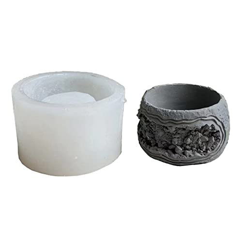 Silikonform für Sukkulenten, Blumentopf, Kunstharz, geeignet für Garten, Beton, Blumentopf, Pflanzenhalter, Heimdekoration, Ornament-Formen für Epoxidharz Silikonform für Sukkulenten, Blumentopf, Kunstharz, geeignet für Garten, Beton, Blumentopf, Pflanzenhalter, Heimdekoration, Ornament-Formen für Epoxidharz von MISUVRSE