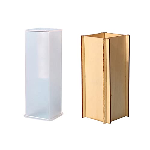 Silikonform mit Quader in Zylinderform, Stifthalter, Epoxidguss, Blume, Harzformen für Schmuckbehälter, Silikonformen für Harz, Epoxidharz Silikonform mit Quader in Zylinderform, Stifthalter, Epoxidguss, Blume, Harzformen für Schmuckbehälter, Silikonformen für Harz, Epoxidharz von MISUVRSE