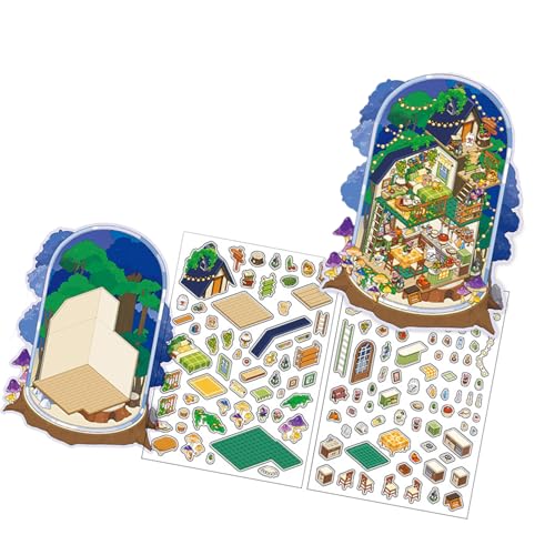 Szene Machen Aufkleber Cartoon Landschaft 2.5d Dekoratives Geburtstagsgeschenk Für Kinderkinder Dekorationswellkalka Cartoon Landschaft Szene Machen Aufkleber Cartoon Landschaft 2.5d Dekoratives Geburtstagsgeschenk Für Kinderkinder Dekorationswellkalka Cartoon Landschaft von MISUVRSE