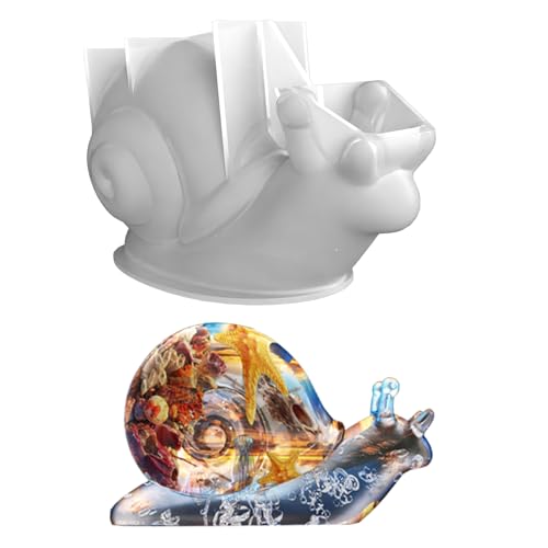 Tierform Große Schnecke Harz Gießen Silikonform Für DIY Seife Gips Ornament Kuchen Fondant Dekoration Schnecke Silikonformen Für Epoxidharz Große Schnecke Silikonform von MISUVRSE