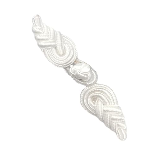 Vintage Häkelknöpfe Frosch chinesische Verschlüsse Cheongsam Schnalle Knöpfe Kleidung Tang-Anzug Dekoration Kleidung Zubehör von MISUVRSE