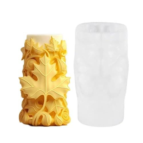 Zylinder-Silikonformen zur Herstellung von Blättern, geprägten Formen für Epoxidharz, Raumdekorationen, Zylinderform Zylinder-Silikonformen zur Herstellung von Blättern, geprägten Formen für Epoxidharz, Raumdekorationen, Zylinderform von MISUVRSE