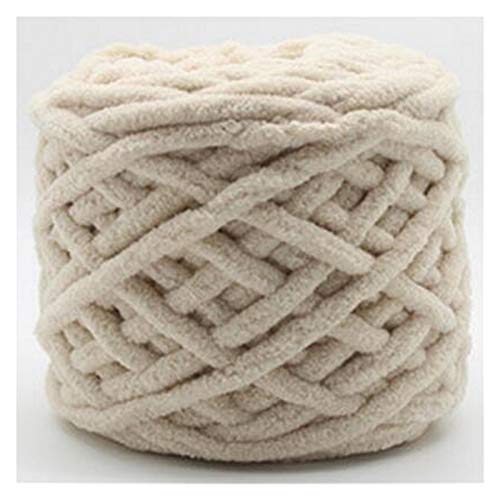 Häkelgarn,Grobes Garn 2 STÜCKE Bunte handgestrickte Garn für Farbstoff Schal Hand Stricken Weiche Milch Baumwollgarn Dicke Riesen Decke(Color11) von MITINGER