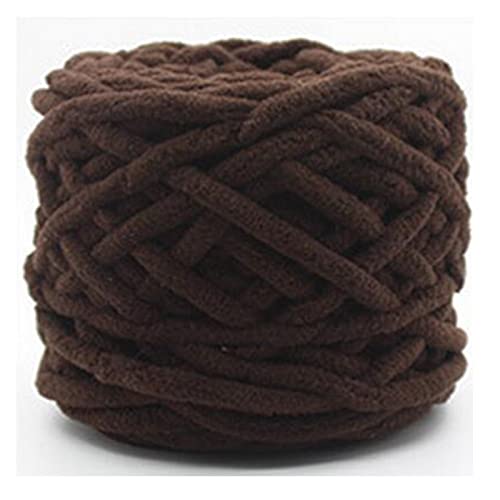 Häkelgarn,Grobes Garn 2 STÜCKE Bunte handgestrickte Garn für Farbstoff Schal Hand Stricken Weiche Milch Baumwollgarn Dicke Riesen Decke(Color13) von MITINGER
